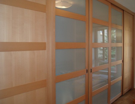 Posuvné dveře DÝHA BUK.